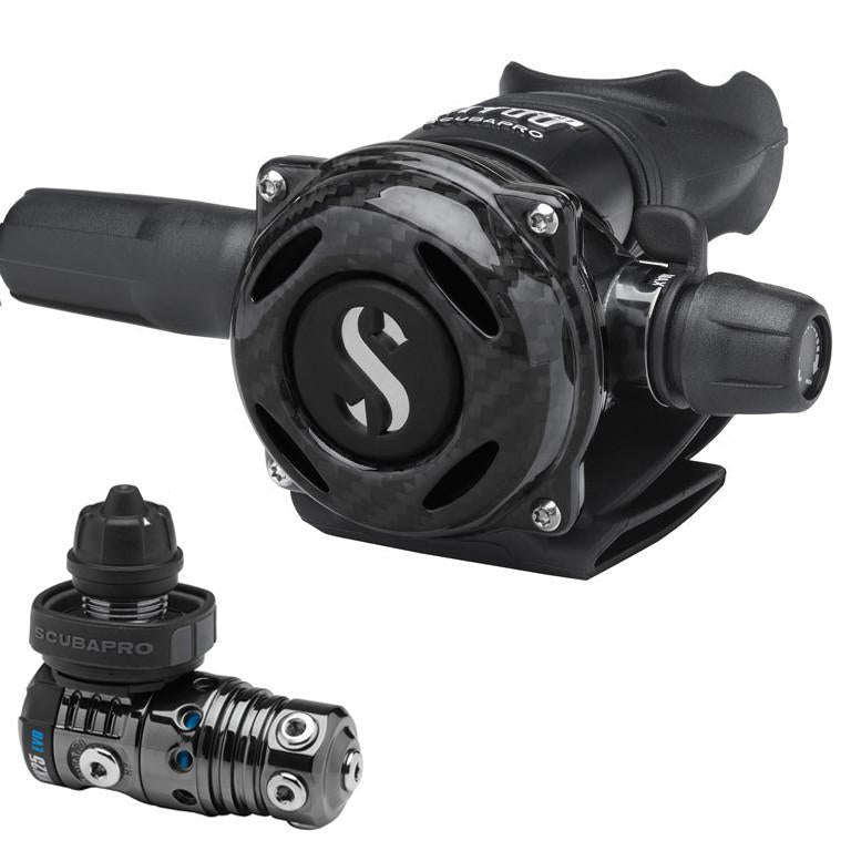SCUBAPRO MK25 EVO/A700 Carbon Black Tech Scuba Air System