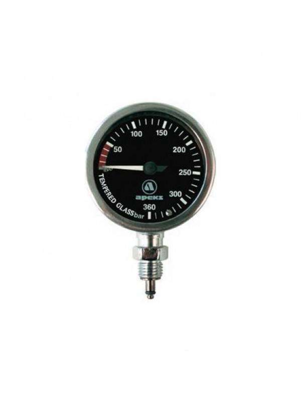 Apeks Tech Pressure Gauge, (Excluding hose)