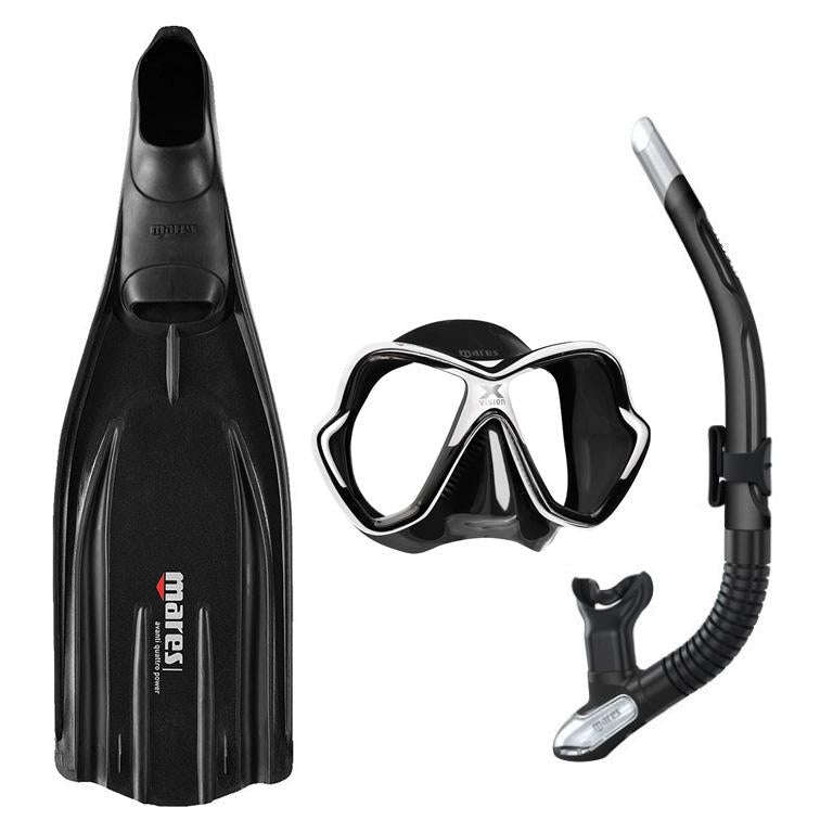 Mares Quattro Plus Closed Heel Set