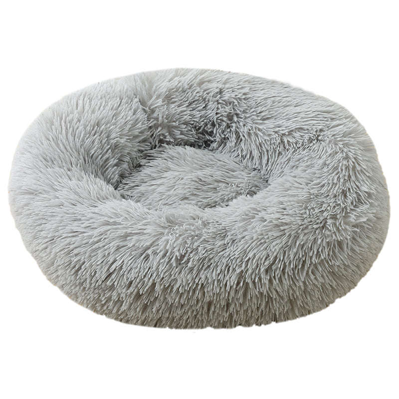 Large 90cm Premium IREMIA Dog Bed 2.0 - Light-Grey