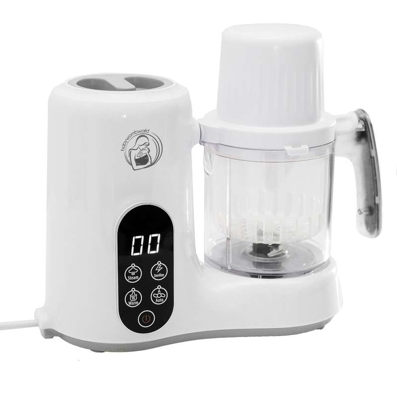 Baby Food Processor Steamer Blender and Milk Bottle Warmer
