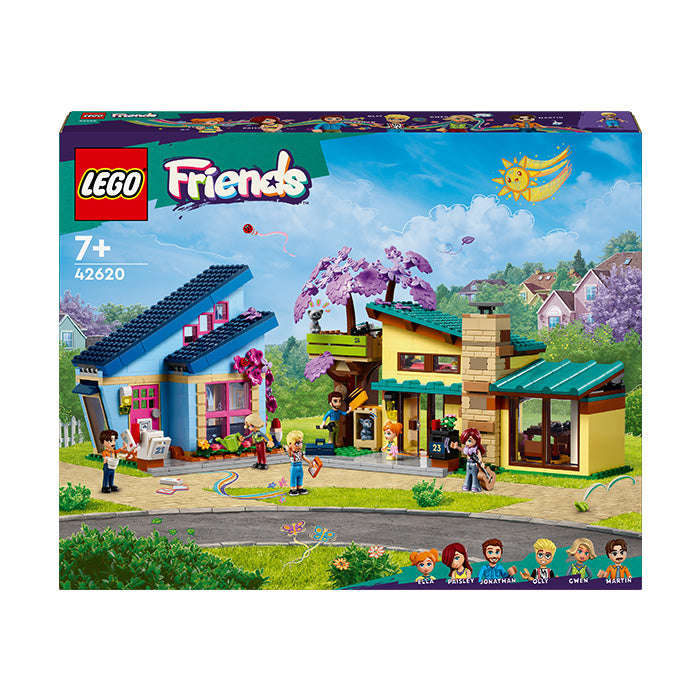 LEGO® 42620 Lego Friends - Olly And Paisley'S Family Houses