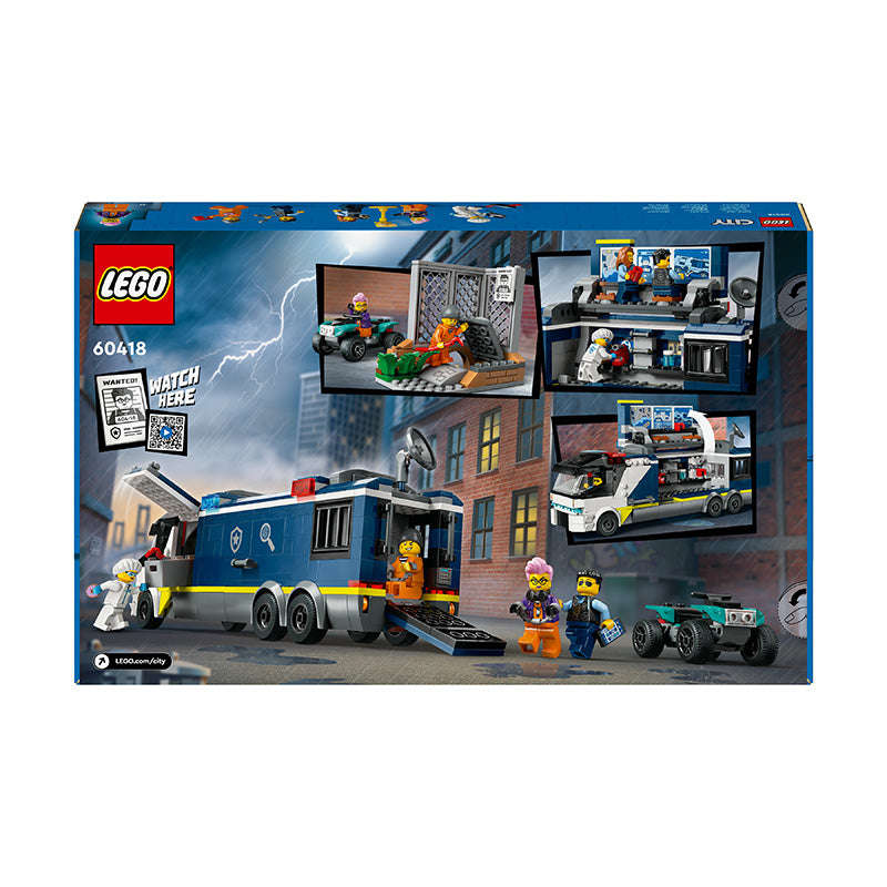 LEGO® 60418 City Police - Police Mobile Crime Lab Truck