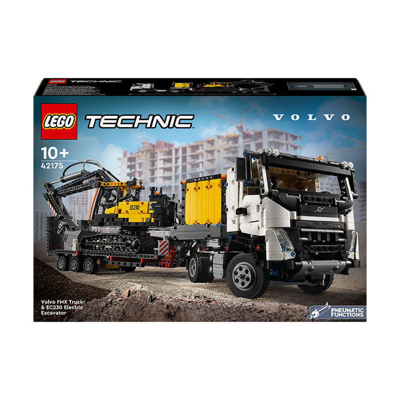 LEGO 42175 - Technic Volvo Fmx Truck & Ec230 Electric Excavat