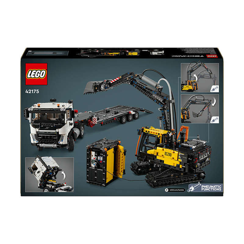 LEGO 42175 - Technic Volvo Fmx Truck & Ec230 Electric Excavat