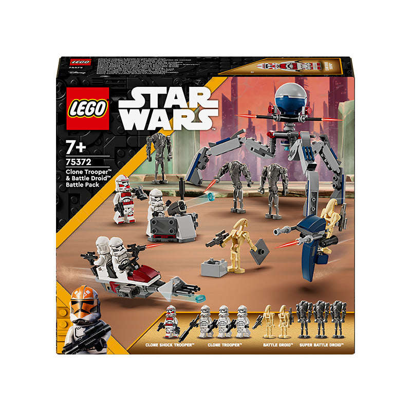 LEGO® 75372 Star Wars - Clone Trooper & Battle Droid Battle Pa