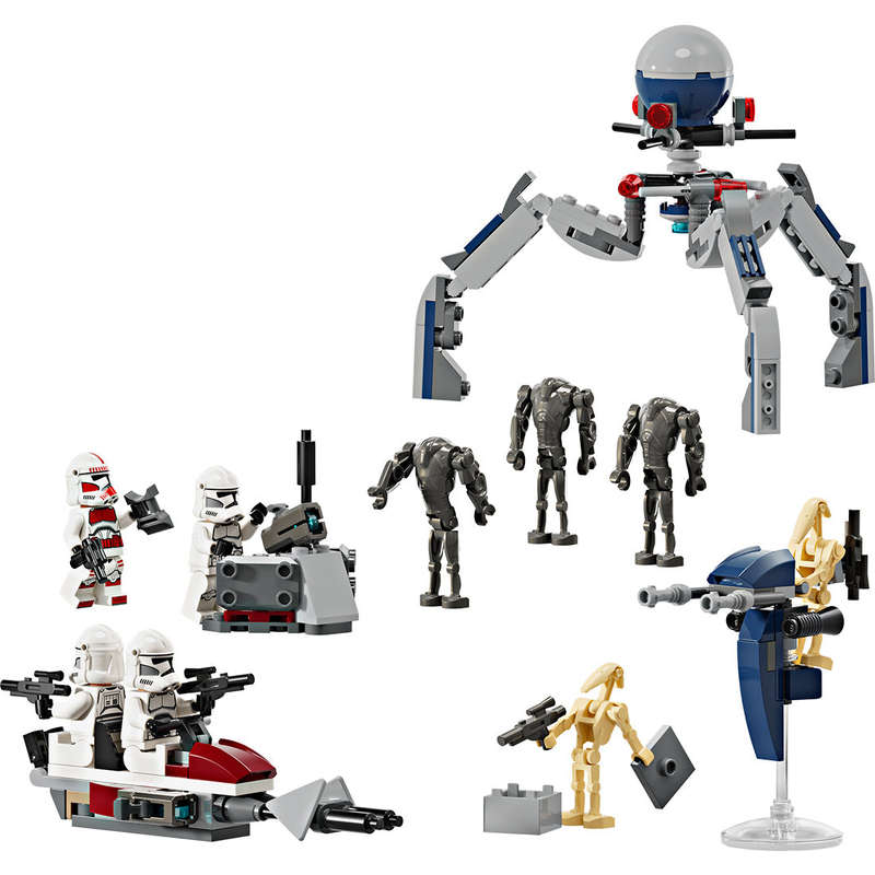 LEGO® 75372 Star Wars - Clone Trooper & Battle Droid Battle Pa