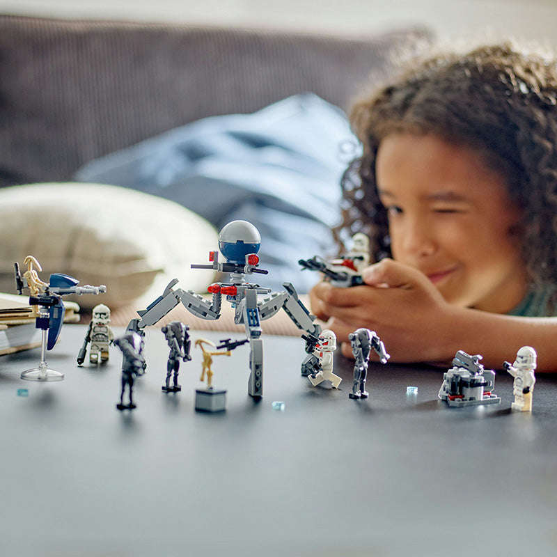 LEGO® 75372 Star Wars - Clone Trooper & Battle Droid Battle Pa