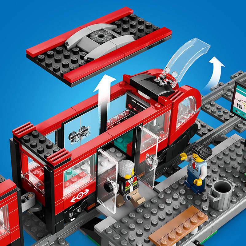 LEGO® 60423 - City Trains Downtown Streetcar And Station