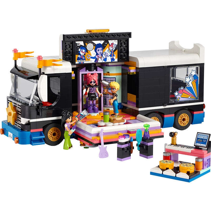 LEGO® 42619 Lego Friends - Pop Star Music Tour Bus