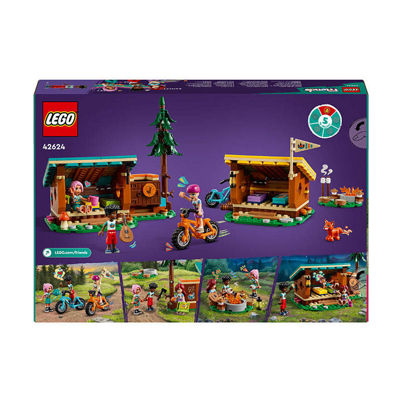 LEGO® 42624 - Friends Adventure Camp Cozy Cabins