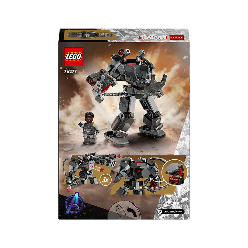 LEGO 76277 Super Heroes Marvel - Marvel War Machine Mech Armor