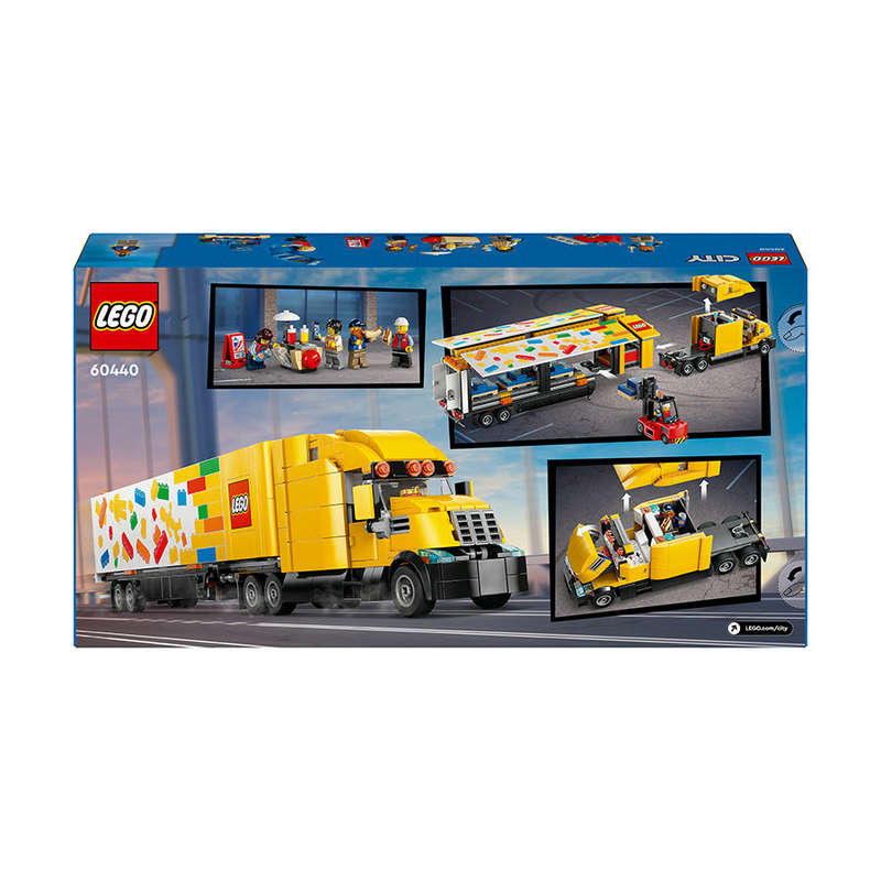 LEGO® 60440 - City Big Vehicles Yellow Delivery Truck