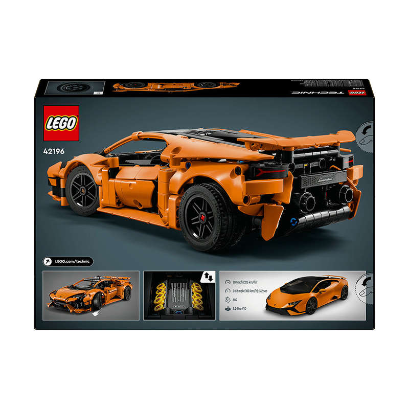 LEGO® 42196 Technic - Lamborghini Huracán Tecnica Orange