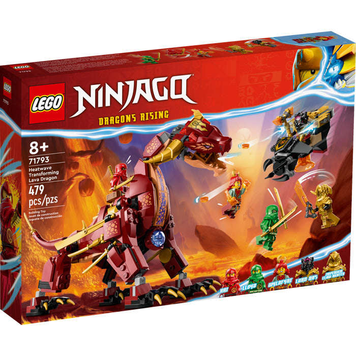 LEGO® 71793 - Ninjago Heatwave Transforming Lava Dragon