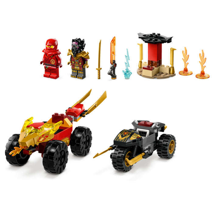 LEGO® 71789 - Ninjago Kai and Ras's Car and Bike Battle