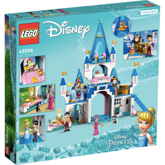 LEGO® 43206 - Disney Princess Cinderella and Prince Charming's Castle