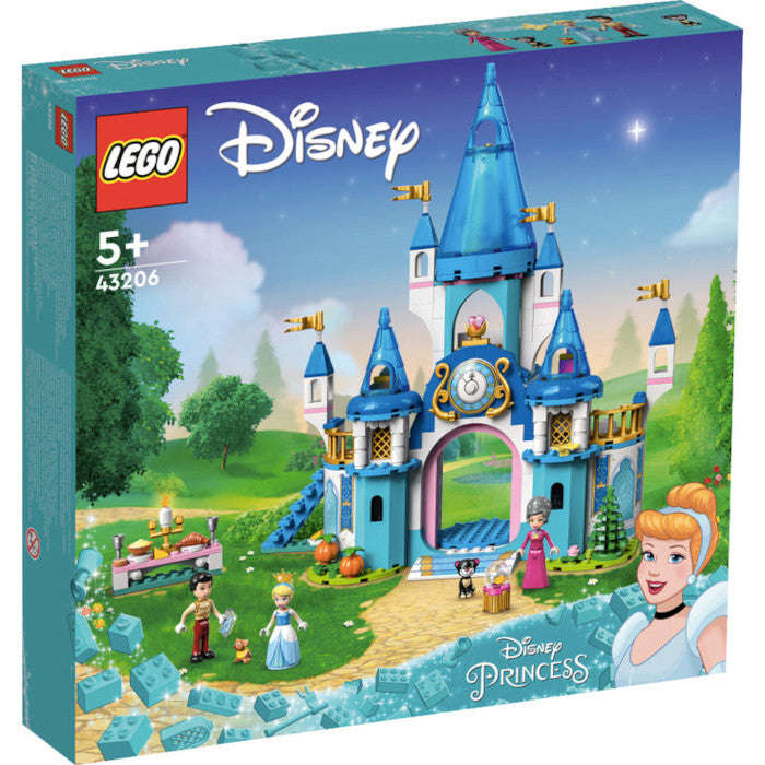 LEGO® 43206 - Disney Princess Cinderella and Prince Charming's Castle