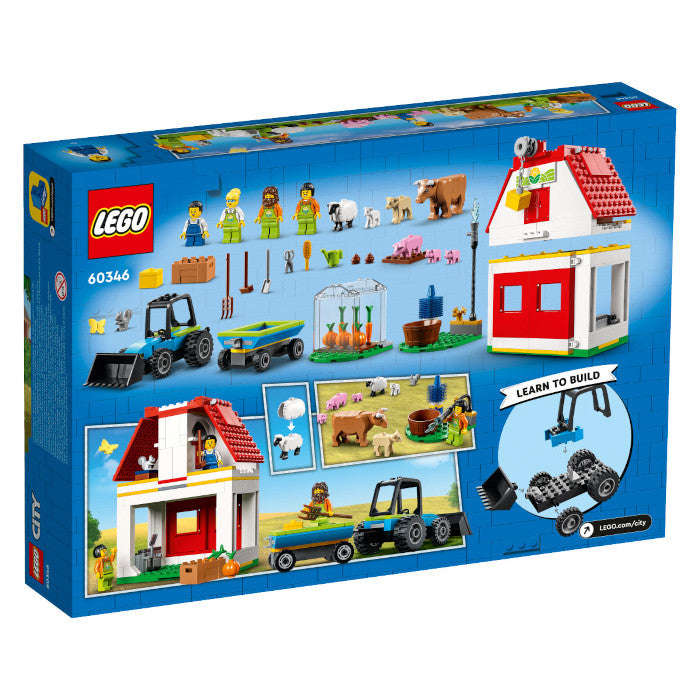 LEGO® 60346 - City Farm Barn & Farm Animals