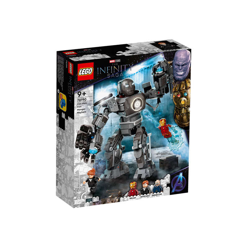 LEGO 76190 Super Heroes Iron Man: Iron Monger Mayhem