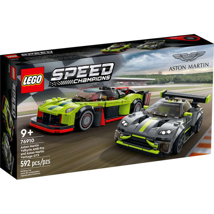 LEGO 76910 - Speed Champions Aston Martin Valkyrie AMR Pro and Aston Martin Vantage GT3