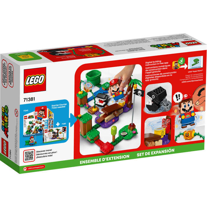 LEGO® 71381 - Super Mario Chain Chomp Jungle Encounter Expansion Set