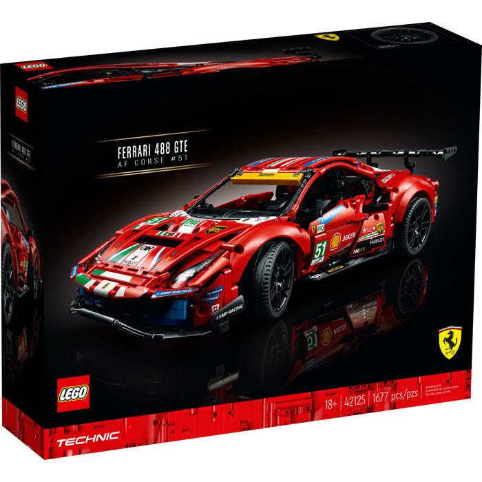 LEGO 42125 - Technic Ferrari 488 GTE AF Corse #51