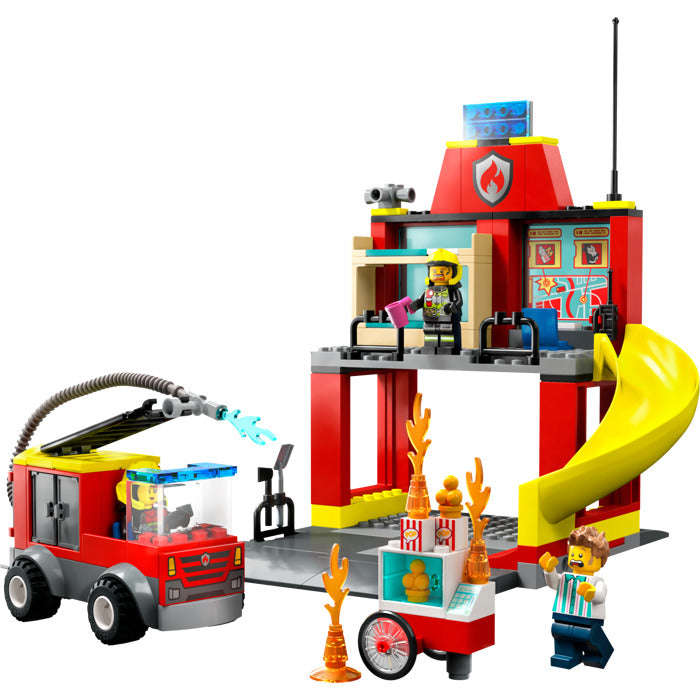 LEGO® 60375 - City Fire Station and Fire Truck