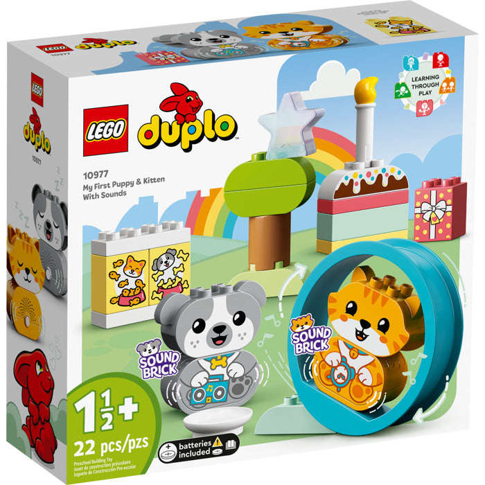LEGO® 10977 - DUPLO My First Puppy & Kitten With Sounds