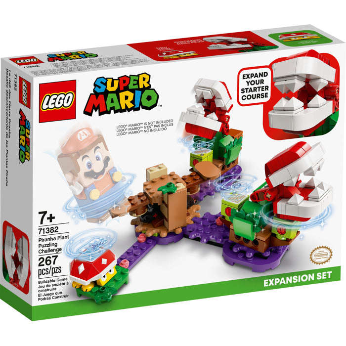 LEGO® 71382 - Super Mario Piranha Plant Puzzling Challenge Expansion Set