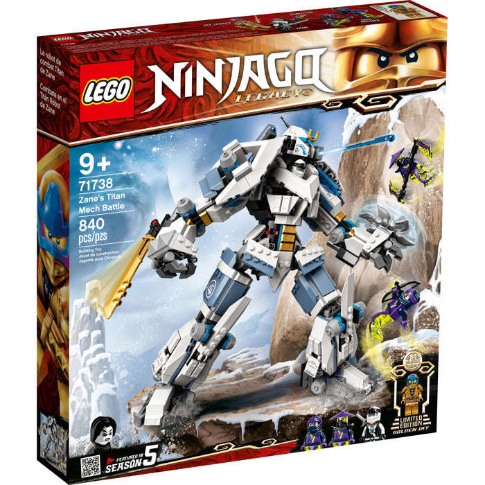 LEGO 71738 - Ninjago Zane's Titan Mech Battle