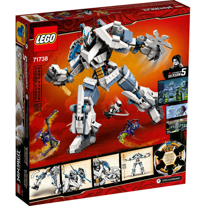 LEGO 71738 - Ninjago Zane's Titan Mech Battle