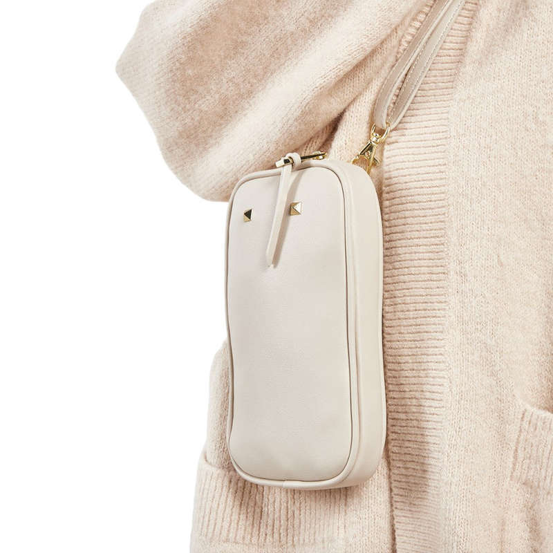 The Classic Pouch and Sara Strap in Black