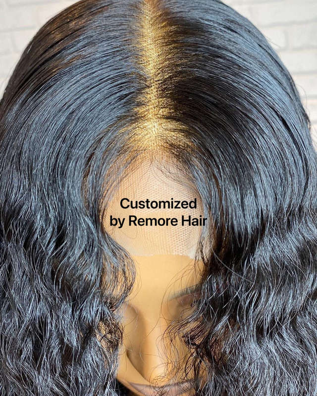 Deep Curly Lace Closure 16 inch Wig - Deep curly wig 16inch