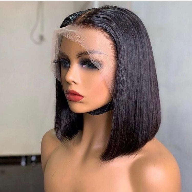 Lace Full Frontal 12 inch Bob Wig - Non customzied