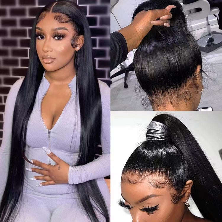 Peruvian Lace Frontal Straight Wig - 20 inch / Customzied