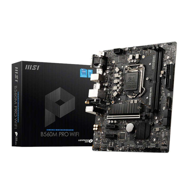 MSI LGA1200 B560M 2XDDR4 1XM.2 WIFI