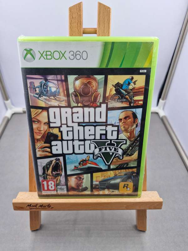 Grand Theft Auto Five - GTA V - Xbox 360 -