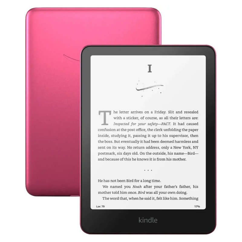 Amazon - Kindle Paperwhite Signature Edition 12th Gen (32 GB) - Metallic Raspberry (Parallel Import)