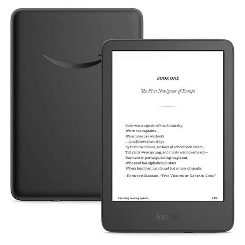 Amazon Kindle Touch 6" (Gen 11 - 2024) - Black with Ads