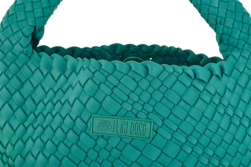Midi Stylin' Woven Bag + Wristlet Set