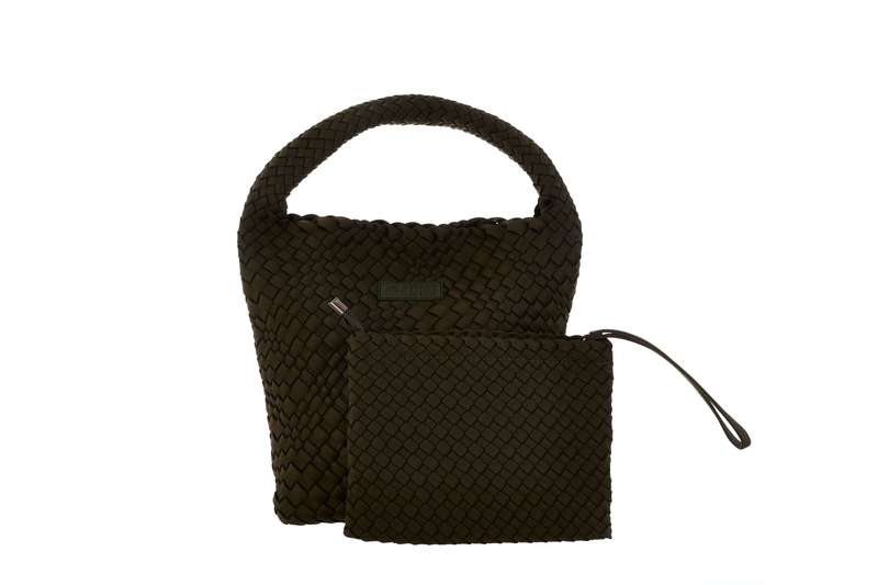 Midi Stylin' Woven Bag + Wristlet Set