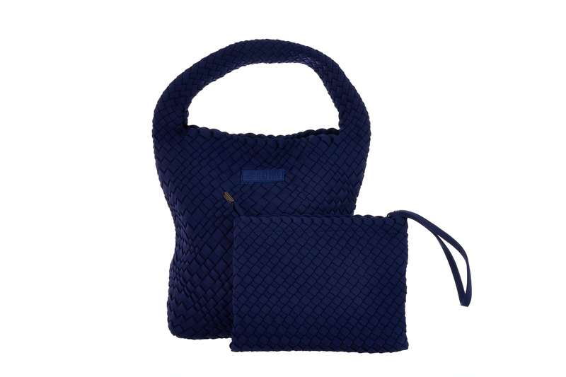 Midi Stylin' Woven Bag + Wristlet Set