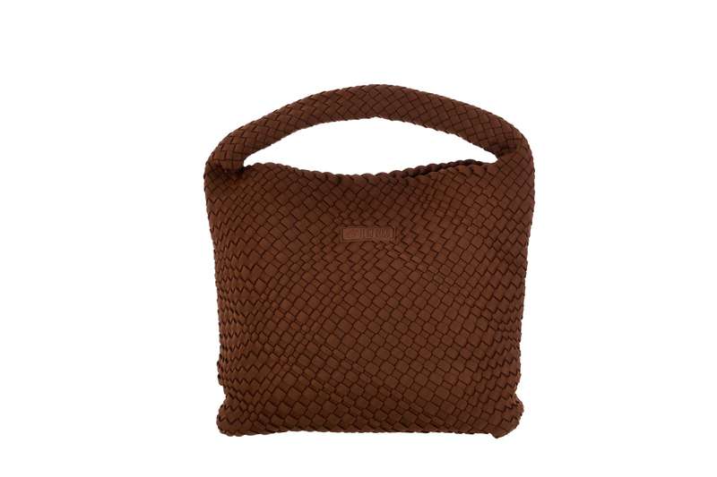 Maxi Stylin' Woven Handbag and Wristlet Set