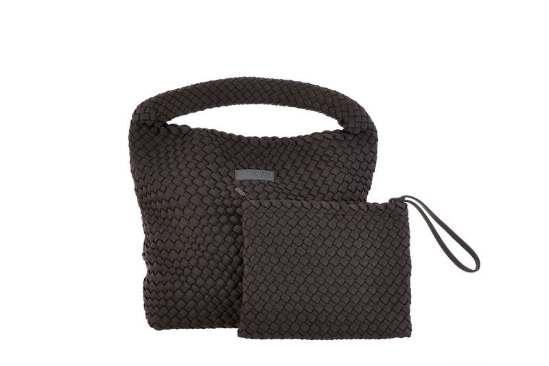 Midi Stylin' Woven Bag + Wristlet Set