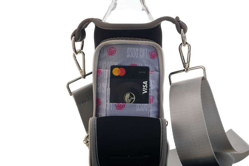 Water Bottle + Vino Holder