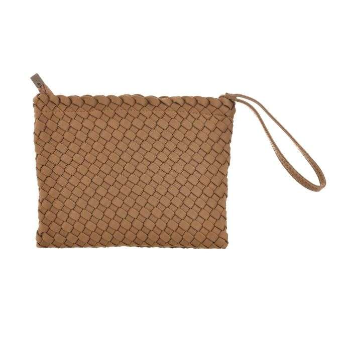 Stylin' Woven Wristlet Bag