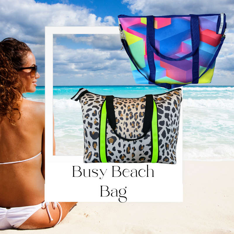 Busy Beach Bag