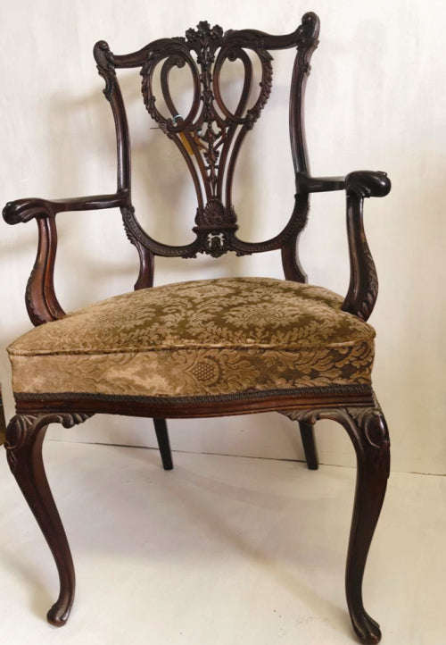 Mahogany Armchair