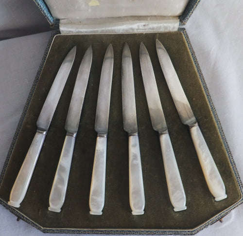Mother of Pearl Fruit Knives